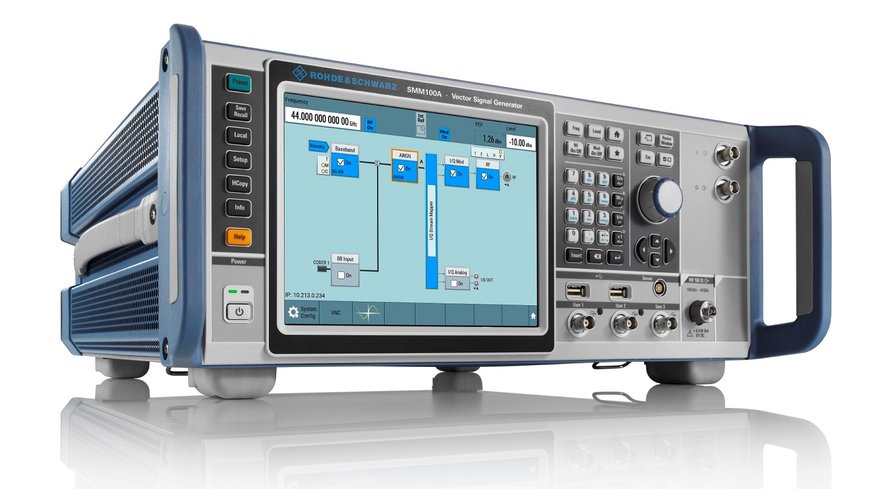 R&S SMM100Aベクトル信号発生器が新登場―5GやWi-Fi 6Eなどのミッドレンジ信号生成に最適